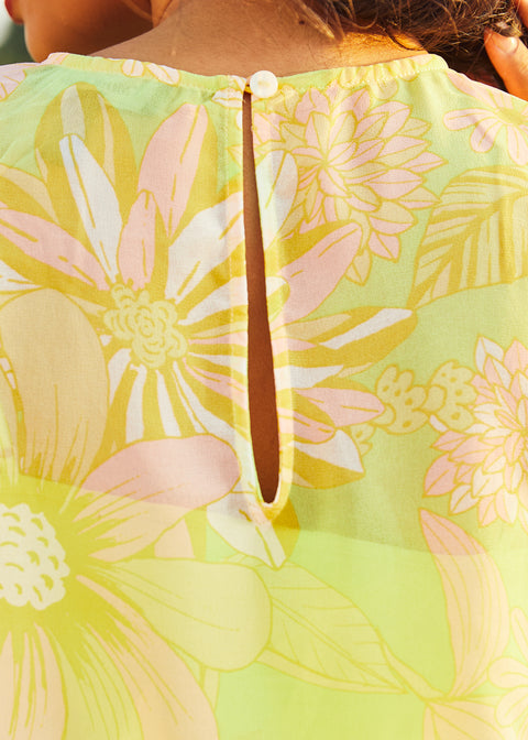 Blus med fladdrande ur sikte (slutförsäljning)-1