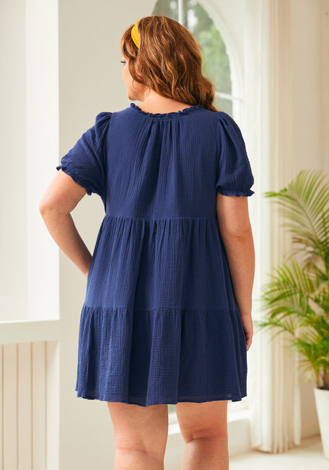 Sunshine Serenade Babydoll Klänning-5