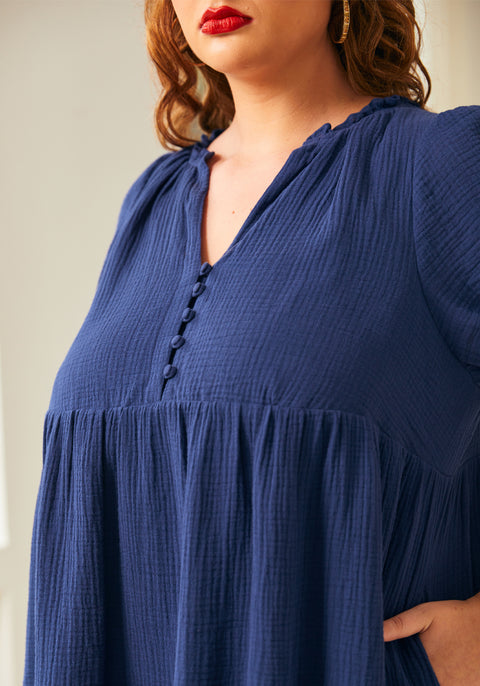 Sunshine Serenade Babydoll Klänning-7