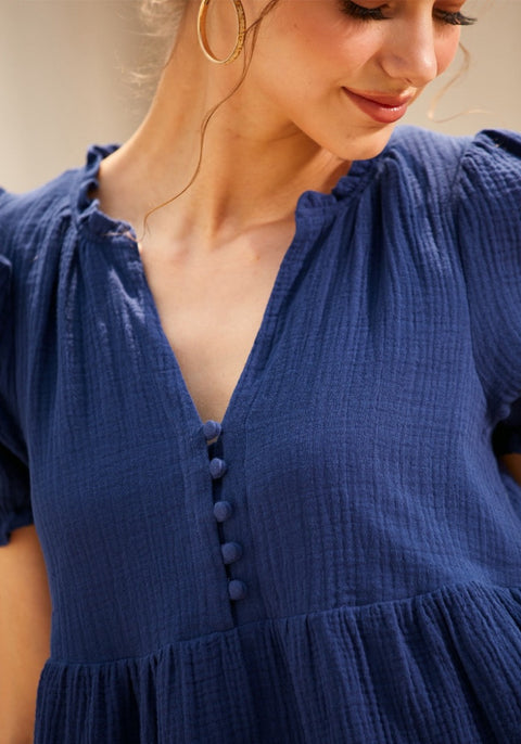 Sunshine Serenade Babydoll Klänning-1