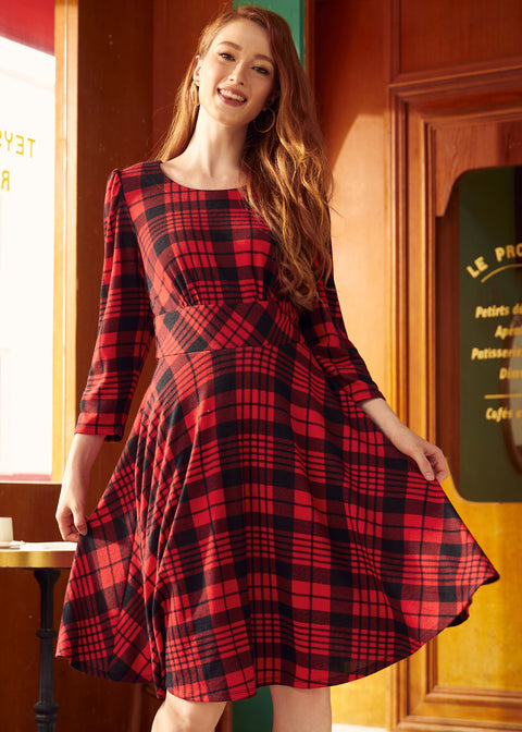 Allt om Doodlebug Fit&Flare-klänningen-3