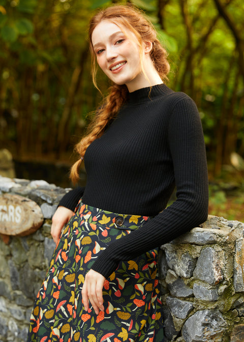 Downtown Dreamer Ribbad Polotröja-1