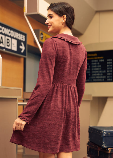 Touched by Time Volangklänning med Accent-2