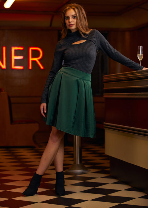 Plisserad kjol med vardagsförtrollning-1