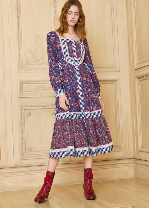 GUNNE SAX för ModCloth Veronica Midiklänning-7