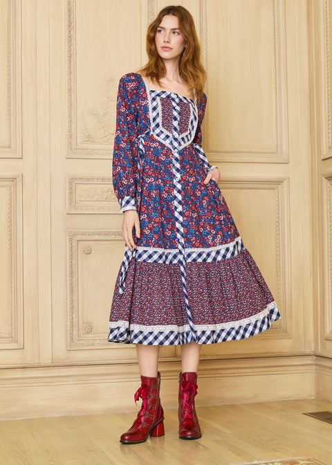 GUNNE SAX för ModCloth Veronica Midiklänning-2