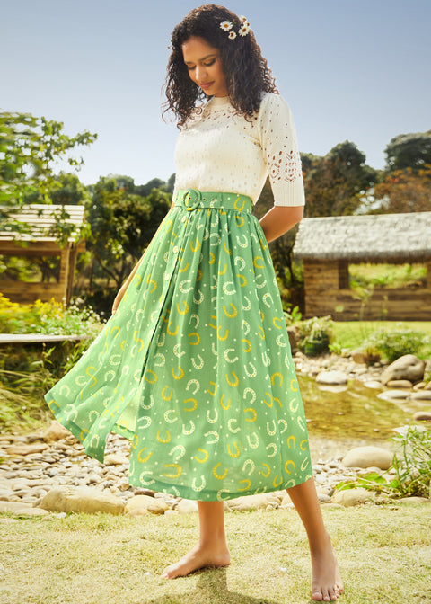 Gyllene timmen Glidkjol-3