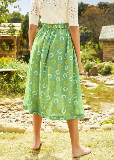 Gyllene timmen Glidkjol-5