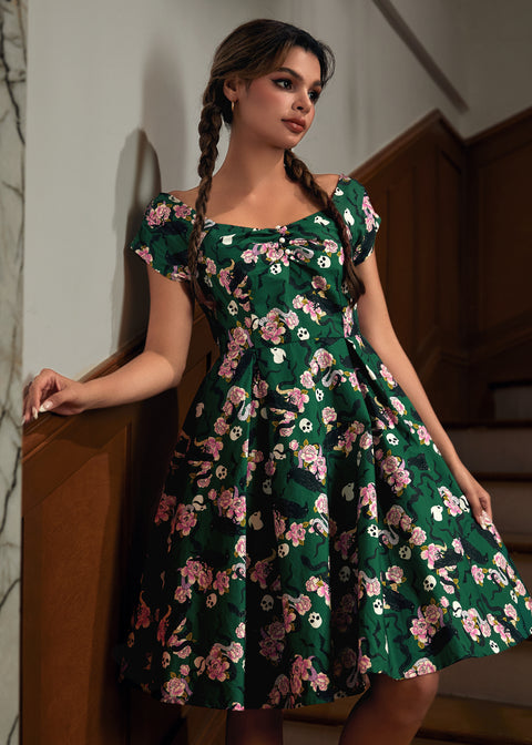 Raven About You Fit&Flare Klänning-1