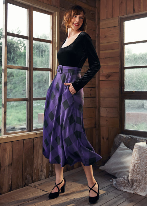 Twilight Serenade Midiklänning-1