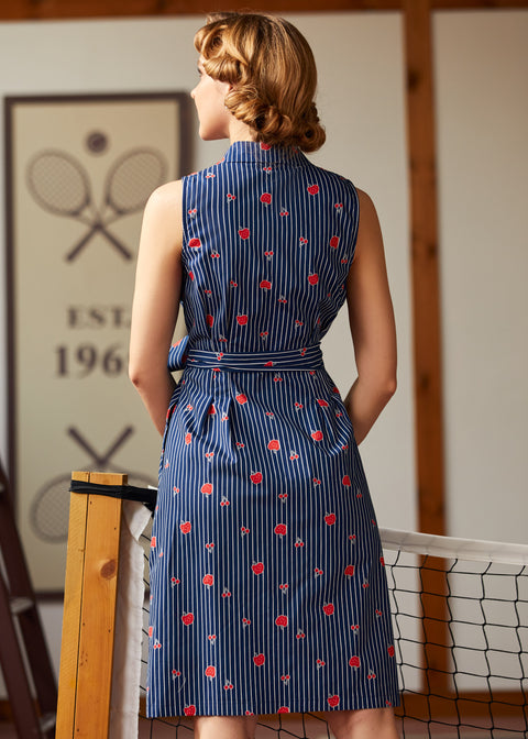 Kan inte sakta ner min rullning Skjortaklänning-2