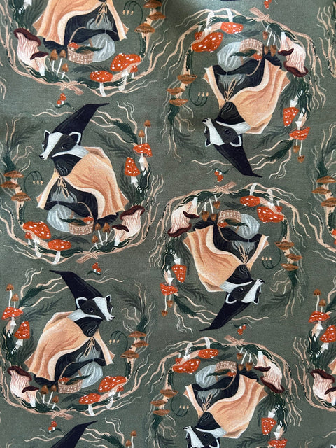 Retro Fit&Flare Klänning Badgers-1