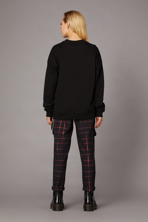 Vampyrmönstrad tröja-2