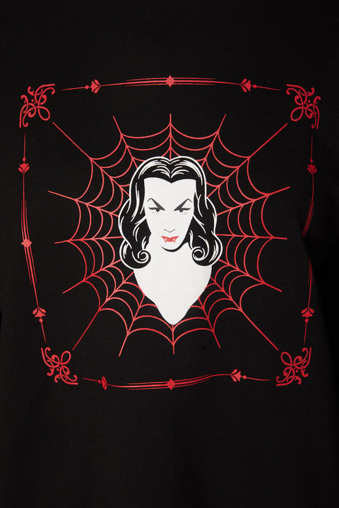 Vampyrmönstrad tröja-1