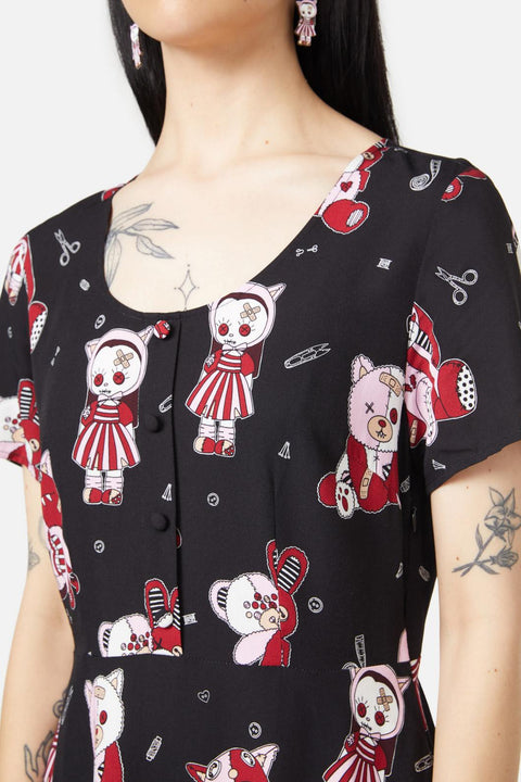 Sy mycket rolig klänning-1