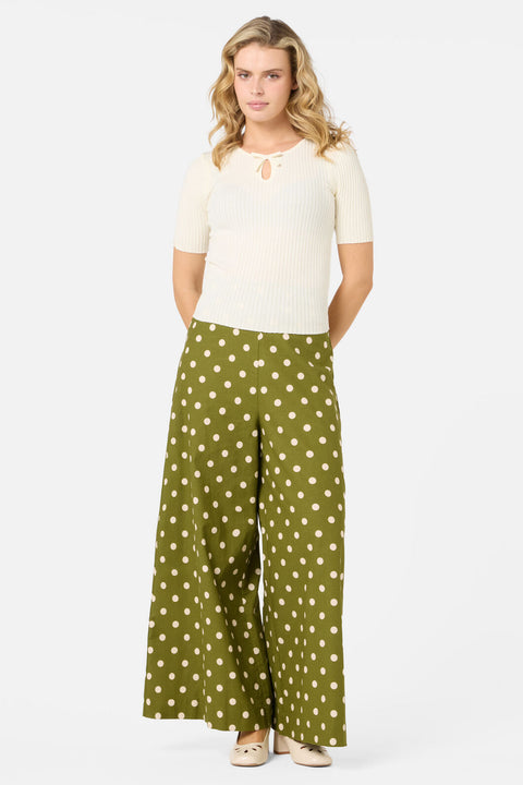 Sara Rosett Stickad Topp-5