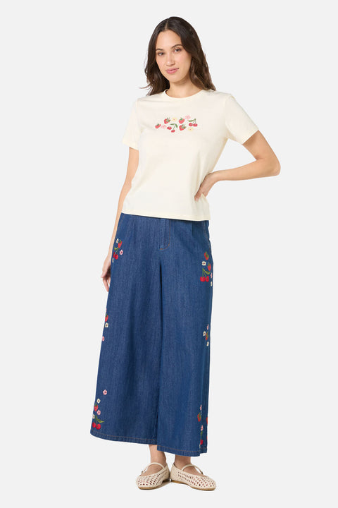 Bärblommande t-shirt-2