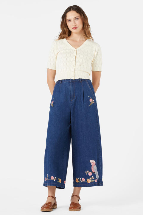 Onsdagsstickad bomullskofta-4