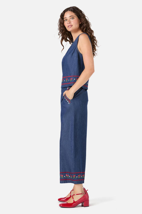 Ängsbroderad topp-3