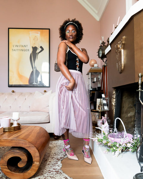 Balletcore Transparent Crew-strumpa-5