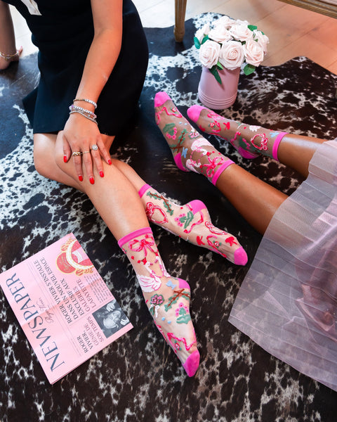 Balletcore Transparent Crew-strumpa-7