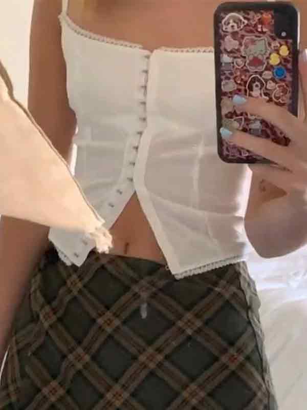 Spitzen-Jacquard-Korsett-Oberteil mit Brustdesign-4