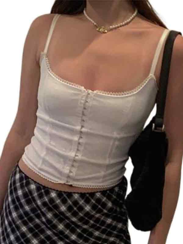 Spitzen-Jacquard-Korsett-Oberteil mit Brustdesign-1